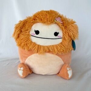 Shasta the Orange Bigfoot 12-Inch Squishmallow NWT